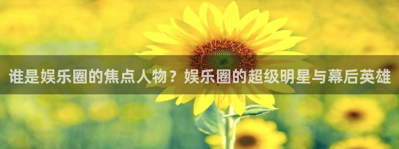壹号电子娱乐app下载最新版本安装：谁是娱乐圈的焦点人物？娱乐圈的超级明星与幕后英雄